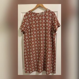 ASOS Patterned Shift Mini Dress